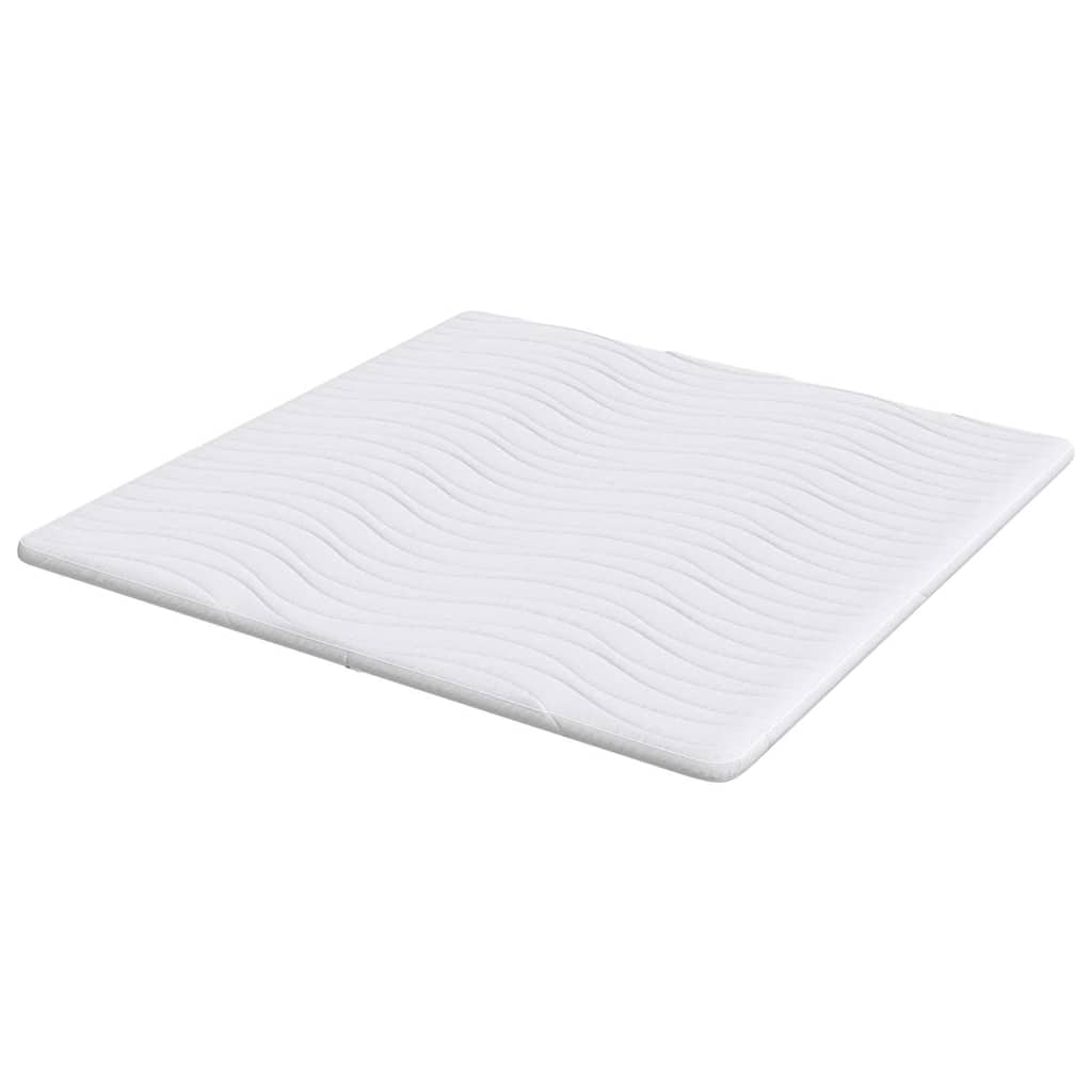 Topper per materasso 200 x 200 cm Spessore Tessuto a maglia