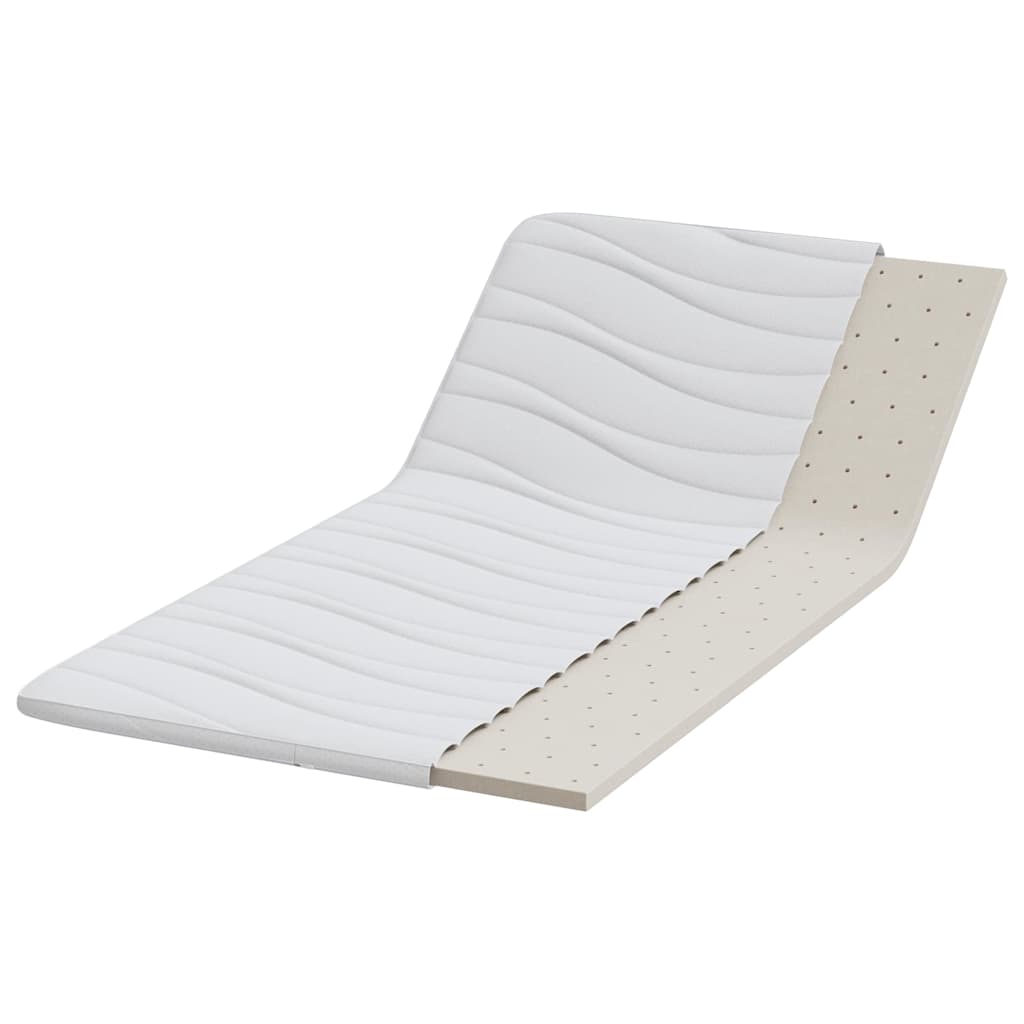 Topper per materasso 100 x 200 cm Spessore Tessuto a maglia