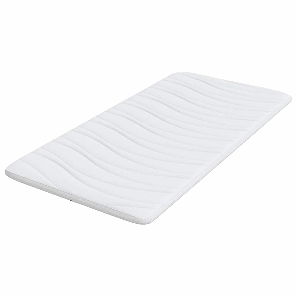 Topper per materasso 120 x 200 cm Spessore Tessuto a maglia