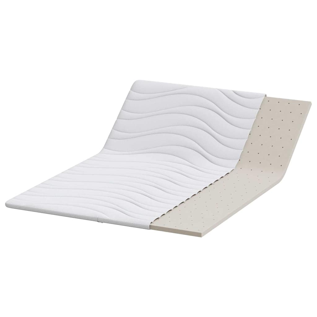 Topper per materasso 140 x 190 cm Spessore Tessuto a maglia