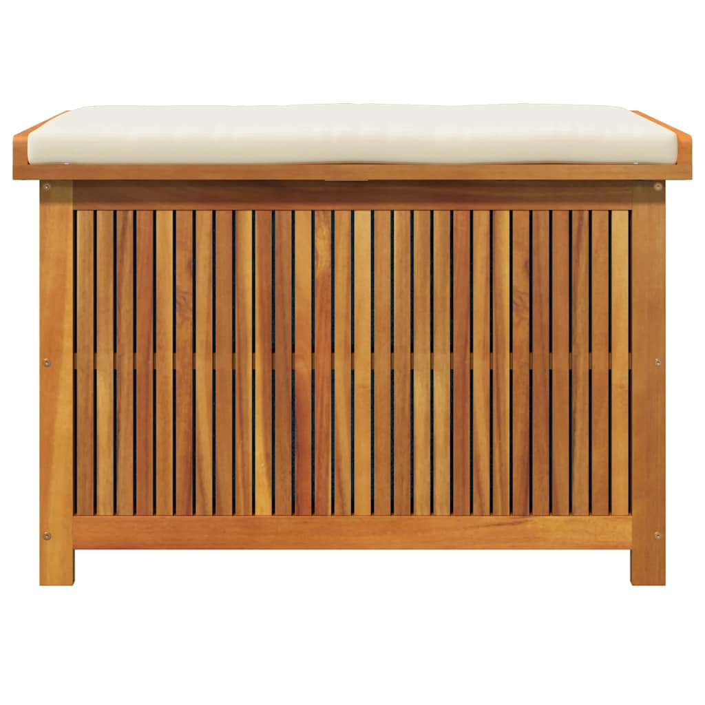 Scatola Cuscini da Esterno 90x50x60,5 cm Legno Massello Acacia