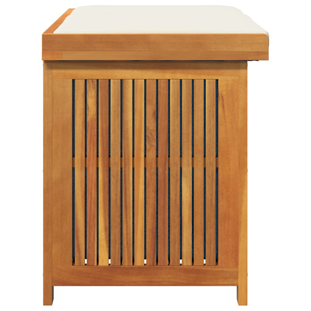 Scatola Cuscini da Esterno 90x50x60,5 cm Legno Massello Acacia