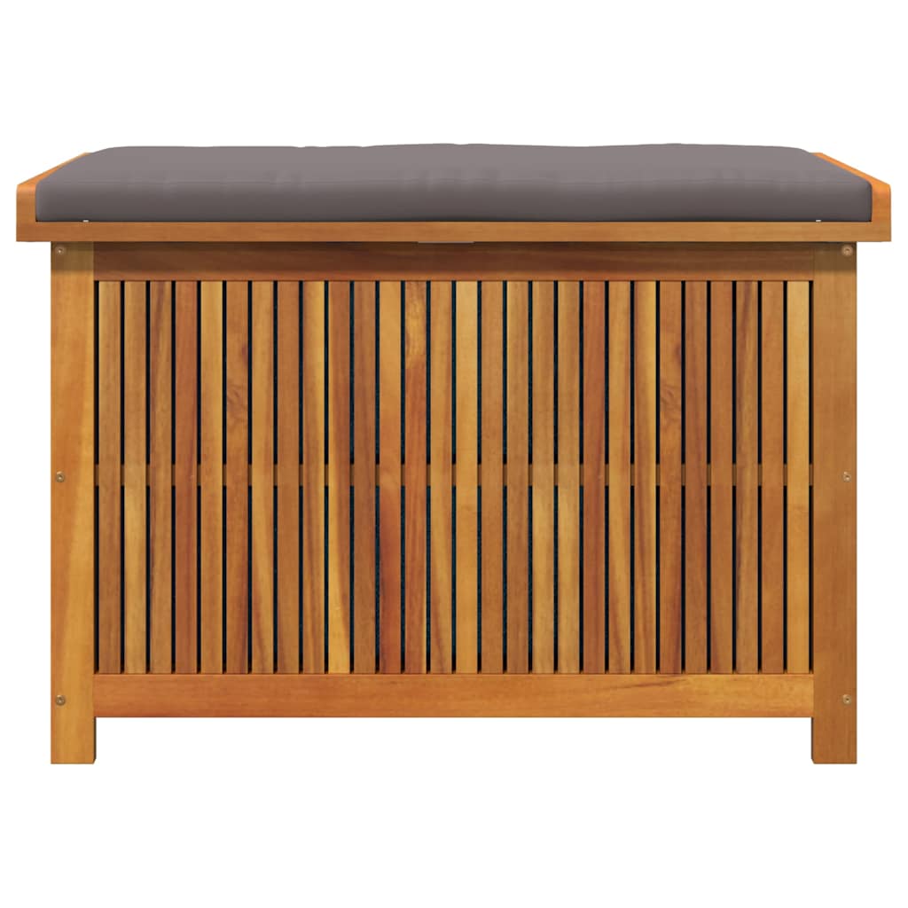 Scatola Cuscini da Esterno 90x50x60,5 cm Legno Massello Acacia
