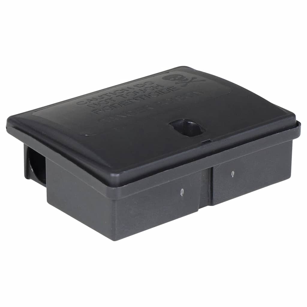 Trappole per Topi 5 pz Nere 13x10x4 cm