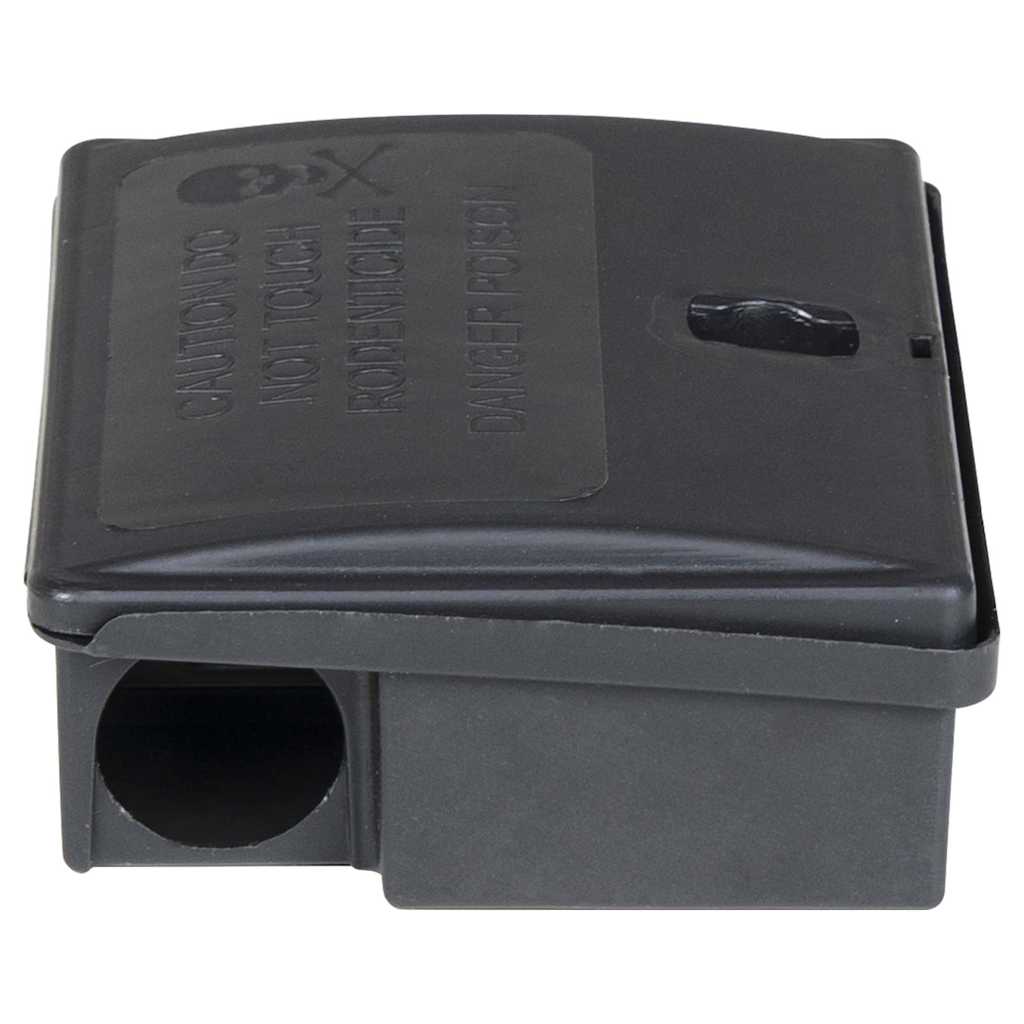 Trappole per Topi 10 pz Nere 13x10x4 cm