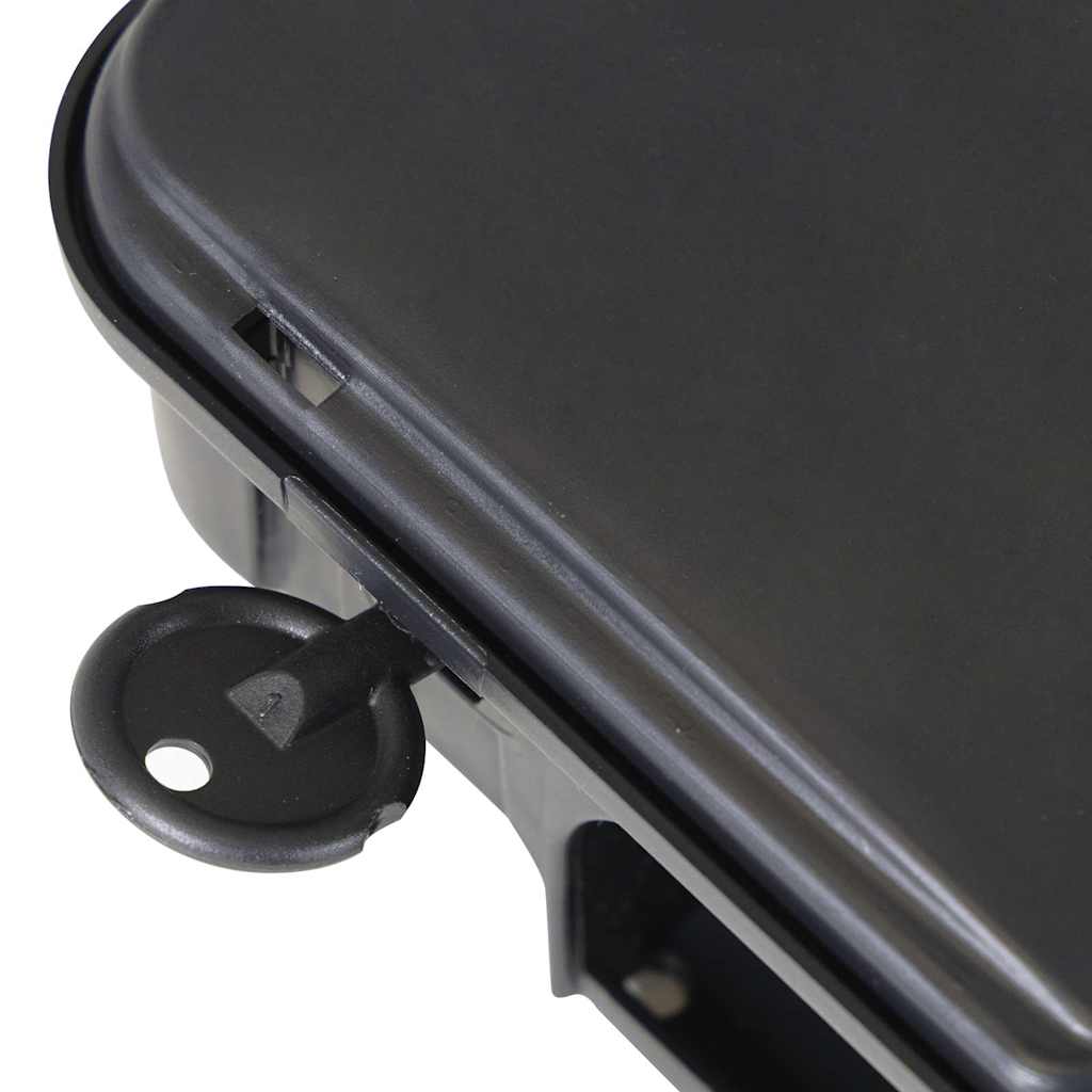Trappole per Topi 4 pz Nere 22x12,5x7,5 cm