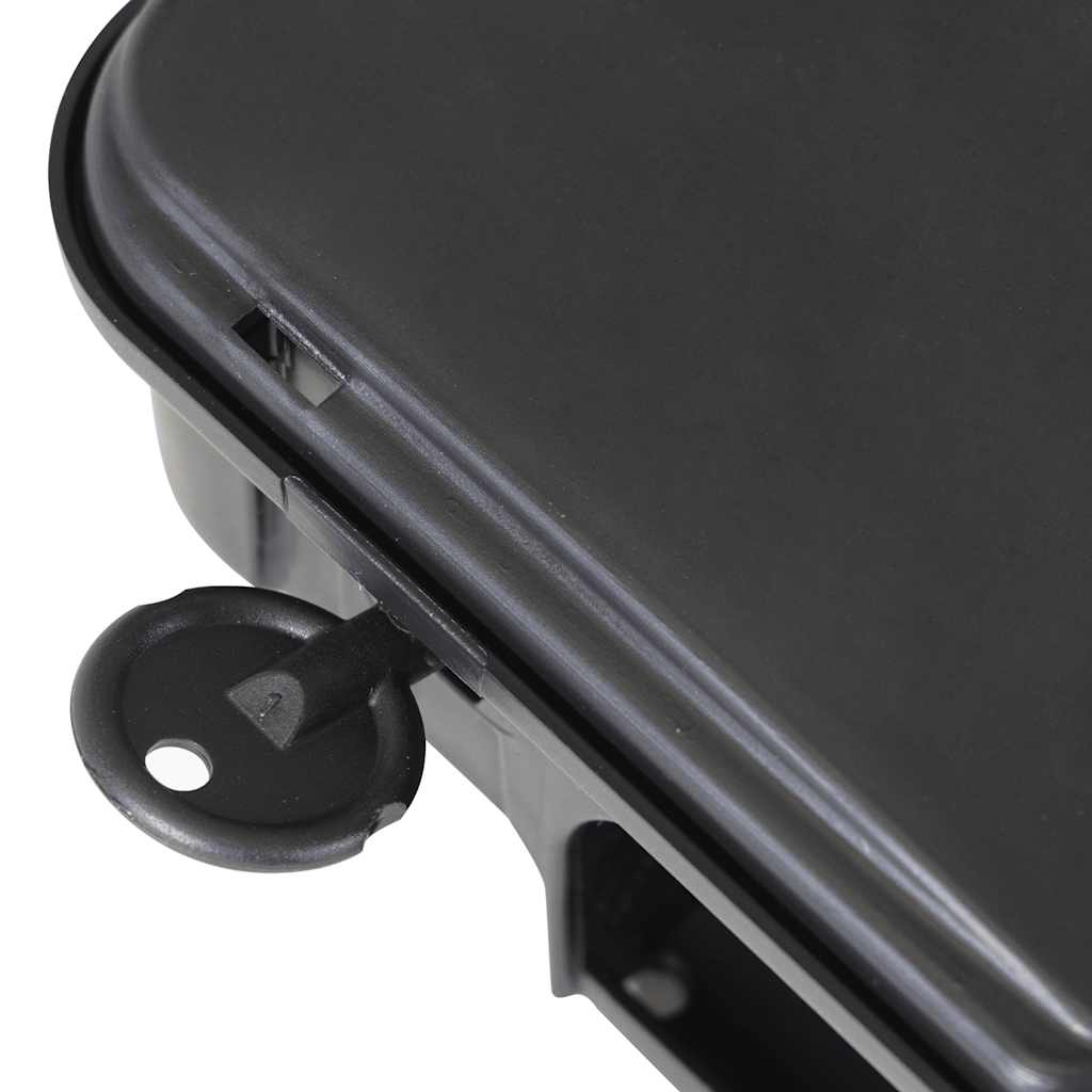 Trappole per Topi 6 pz Nere 22x12,5x7,5 cm
