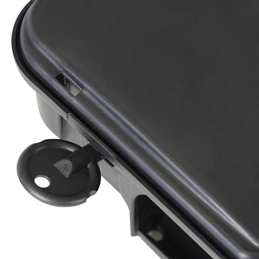 Trappole per Topi 12 pz Nere 22x12,5x7,5 cm