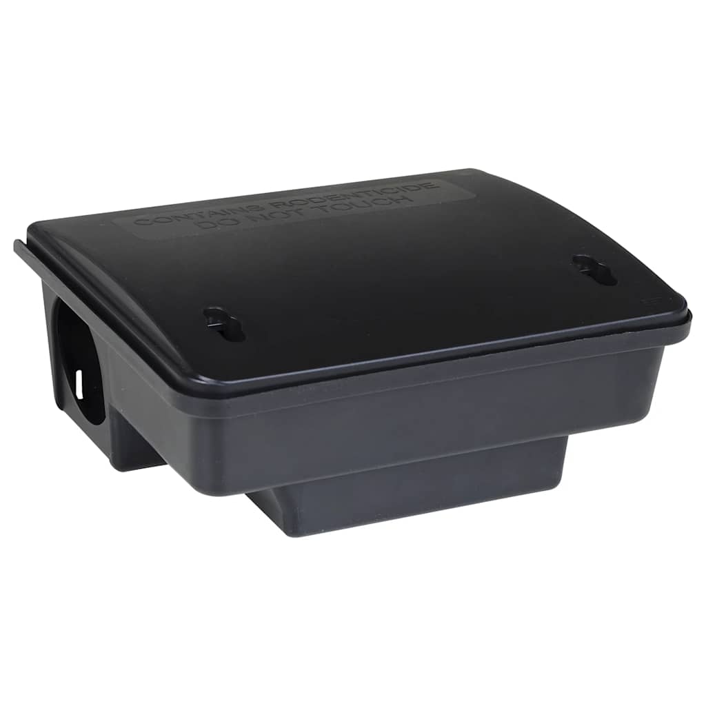 Trappole per Topi 6 pz Nere 23x19x9,5 cm