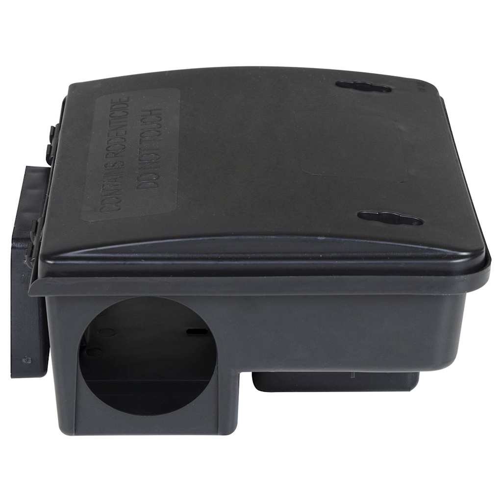 Trappole per Topi 6 pz Nere 23x19x9,5 cm