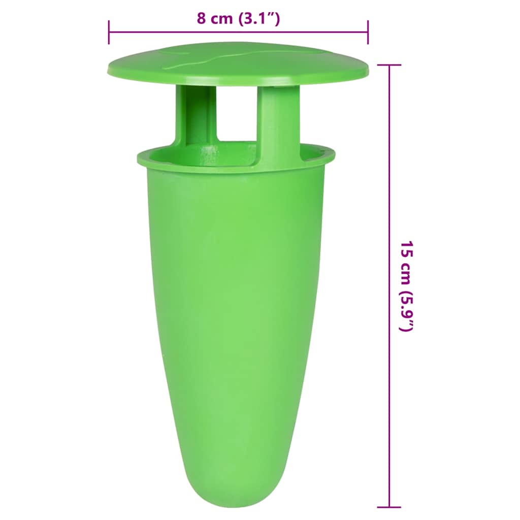 Trappole per Lumache e Lumache 18 pz Verdi