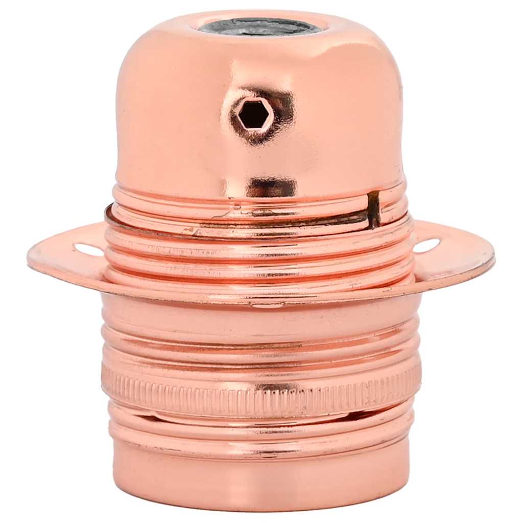 Portalampada 2 pz Oro Rosa E27