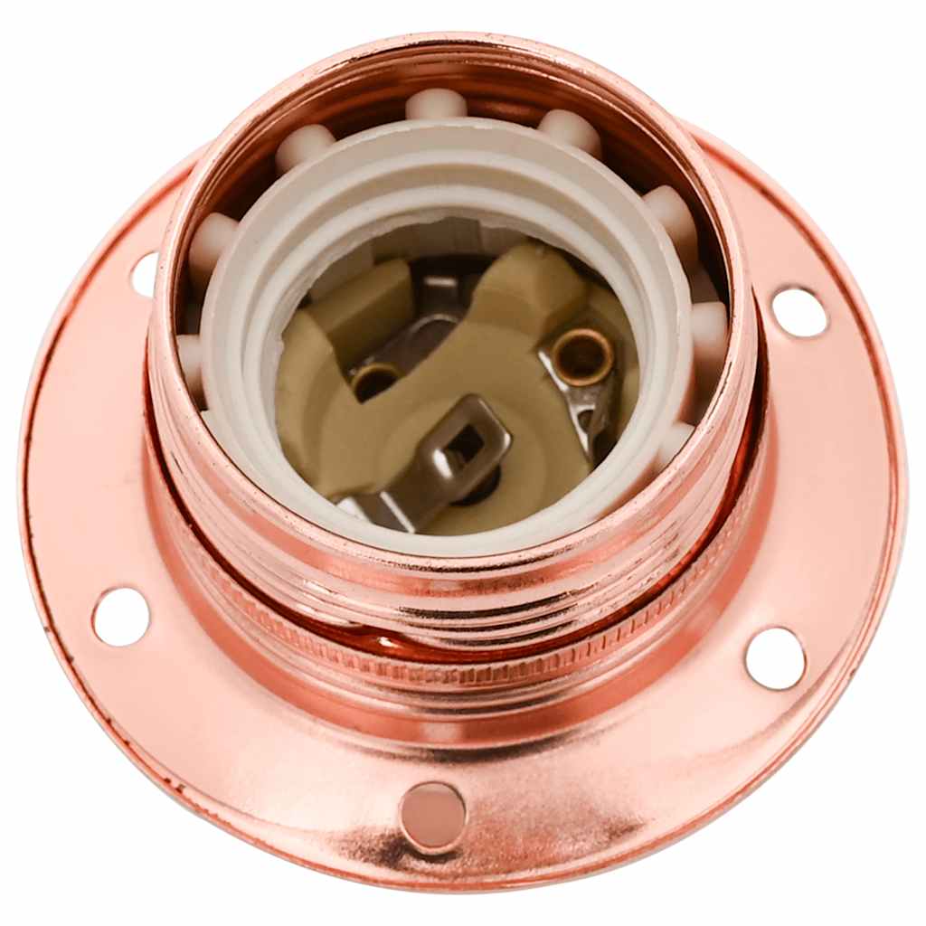 Portalampada 2 pz Oro Rosa E27