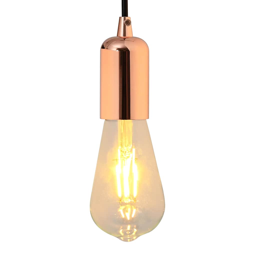 Portalampada 2 pz Oro Rosa E27