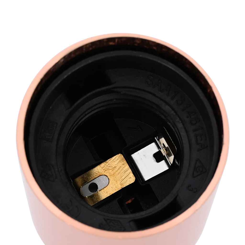 Portalampada 2 pz Oro Rosa E27
