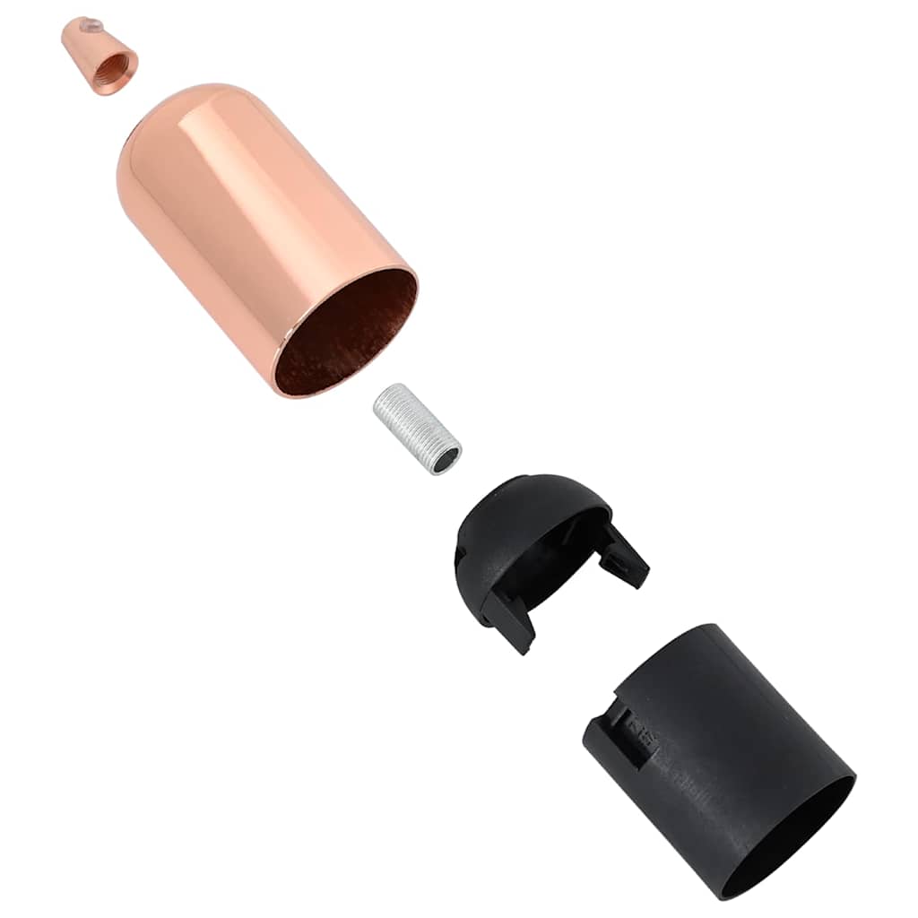Portalampada 2 pz Oro Rosa E27