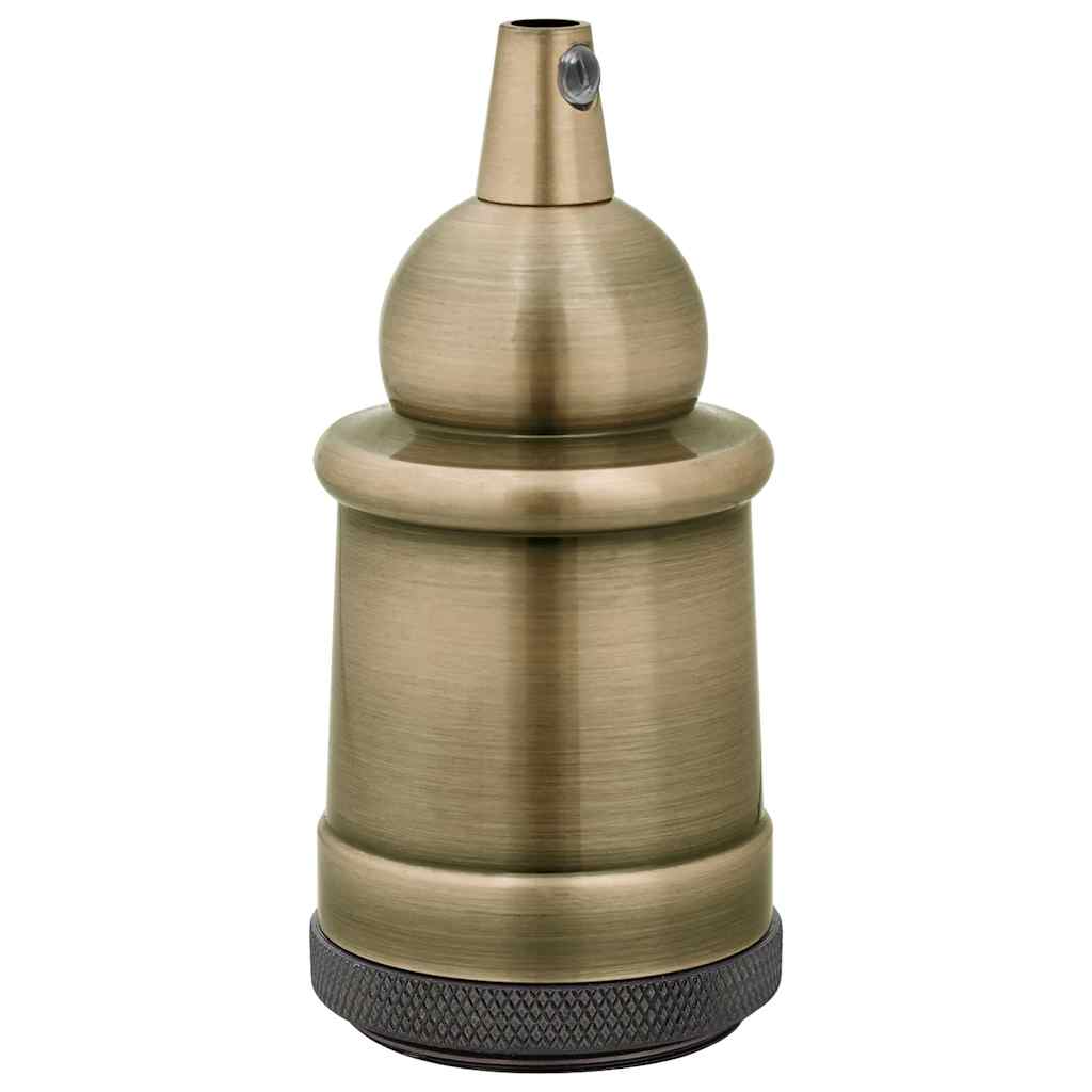 Portalampade 2 pz Bronzo E27