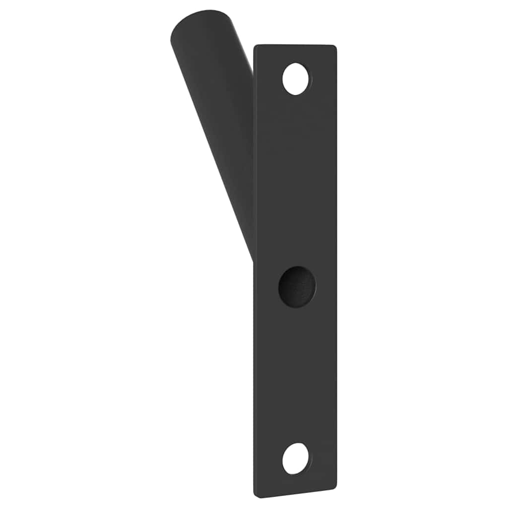 Supporto per Bandiera Nero 15 x 3 x 0,35 cm Acciaio