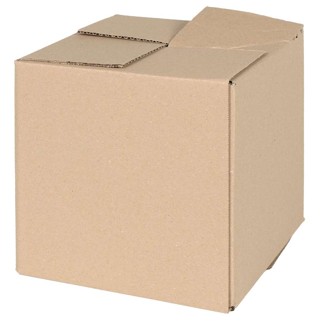 Scatola Pieghevole 50 pz Naturale 20 x 20 x 20 cm Cartone