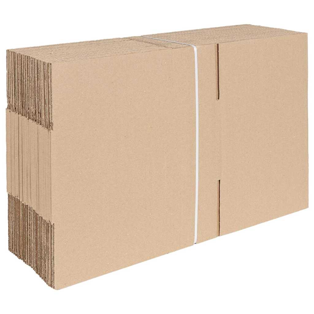 Scatola Pieghevole 50 pz Naturale 30 x 21,5 x 14 cm Cartone