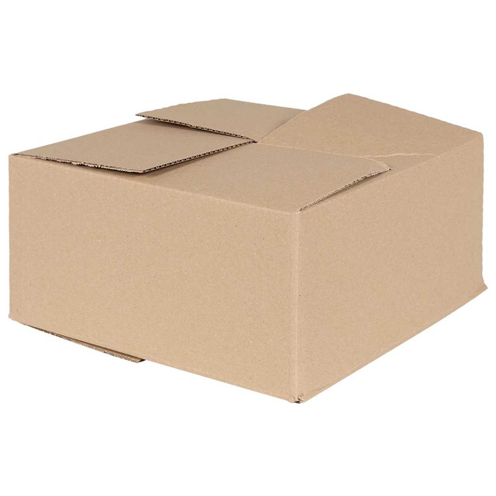 Scatola Pieghevole 50 pz Naturale 30 x 30 x 15 cm Cartone