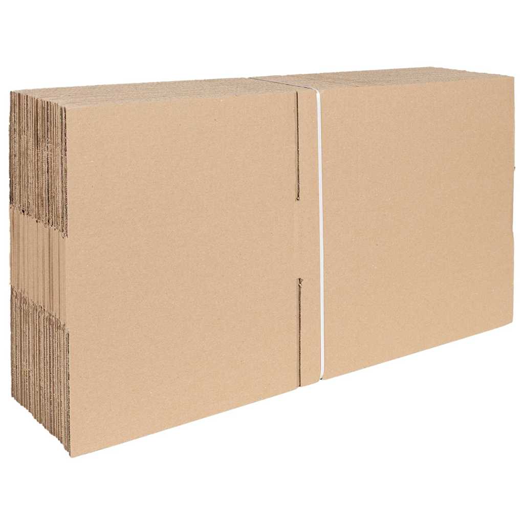 Scatola Pieghevole 50 pz Naturale 40 x 30 x 10 cm Cartone