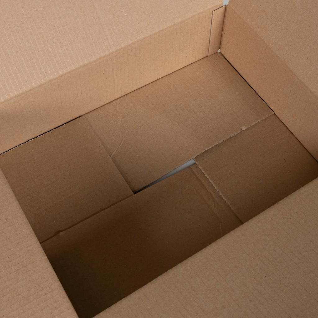 Scatola Pieghevole 50 pz Naturale 40 x 30 x 10 cm Cartone