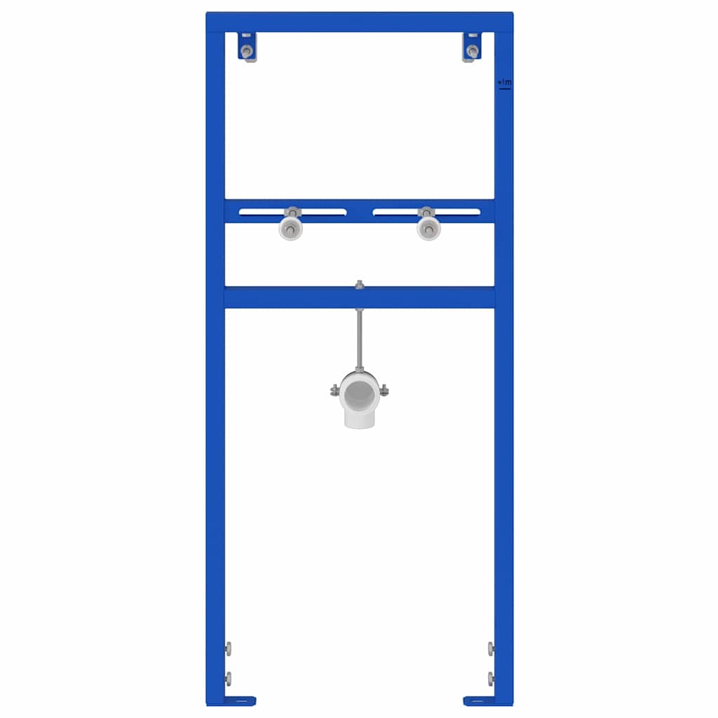 Supporto a Muro per Sistema di Lavabo Blu 50 x 3 x 112 cm