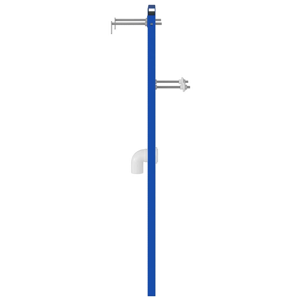 Supporto a Muro per Sistema di Lavabo Blu 50 x 3 x 112 cm