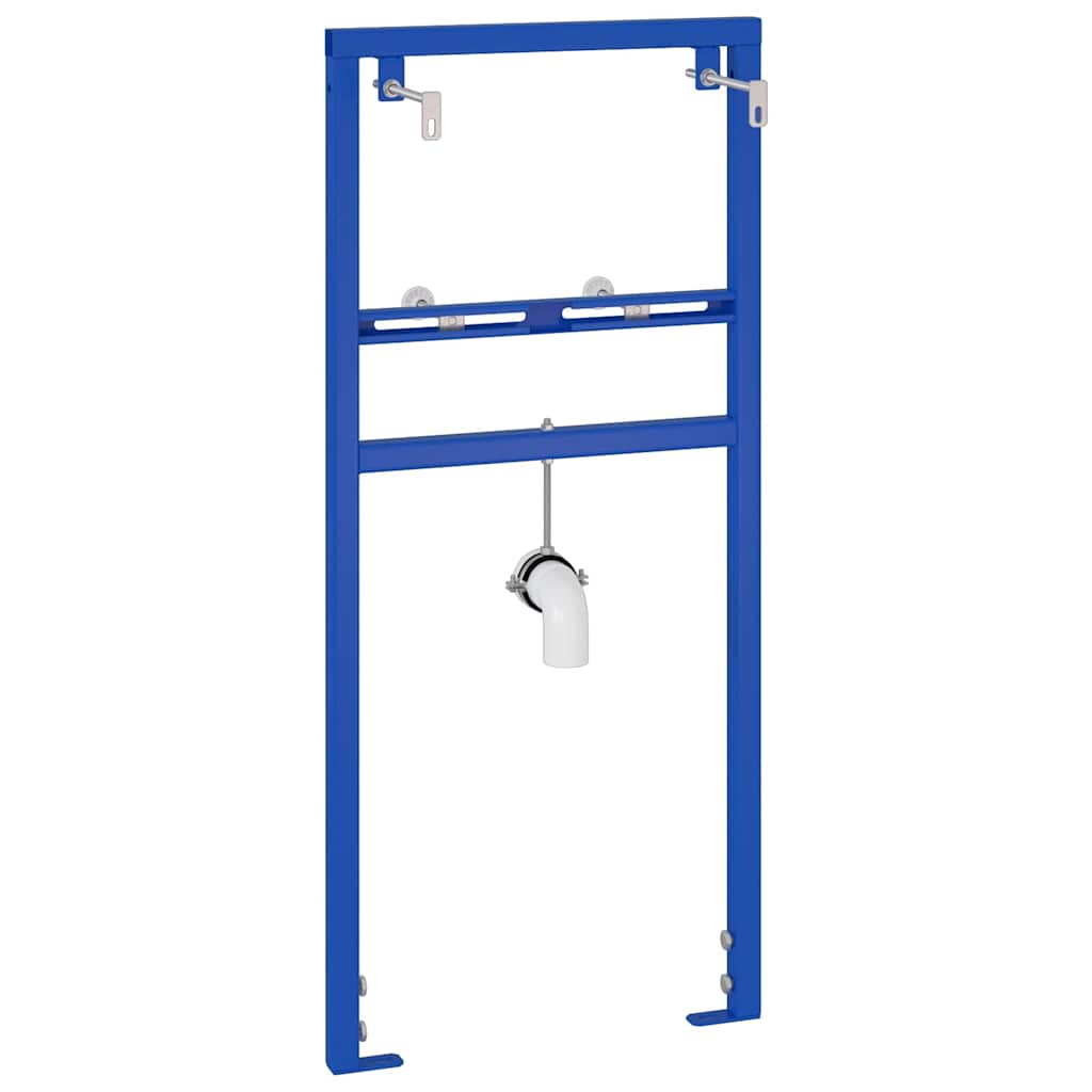 Supporto a Muro per Sistema di Lavabo Blu 50 x 3 x 112 cm