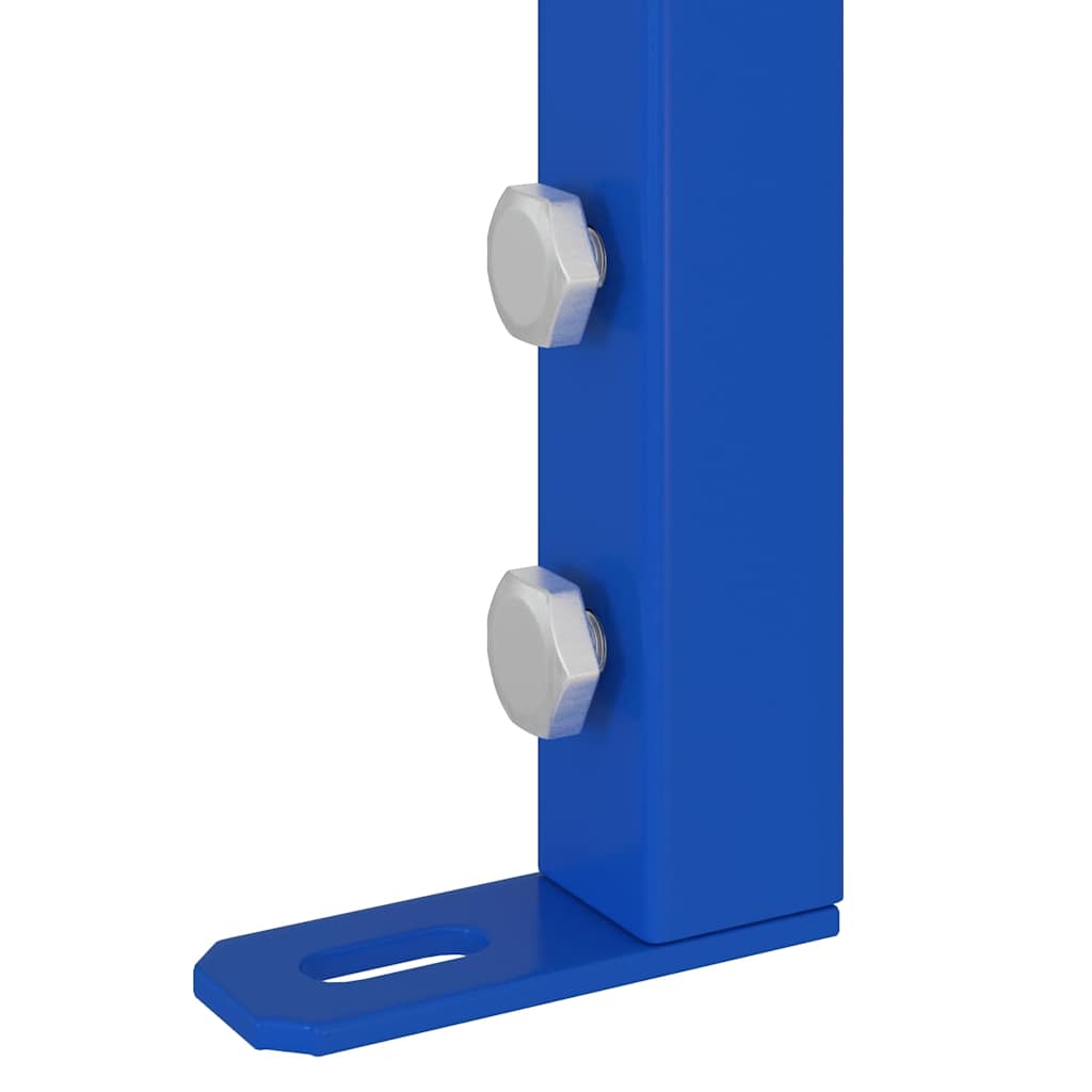 Supporto a Muro per Sistema di Lavabo Blu 50 x 3 x 112 cm