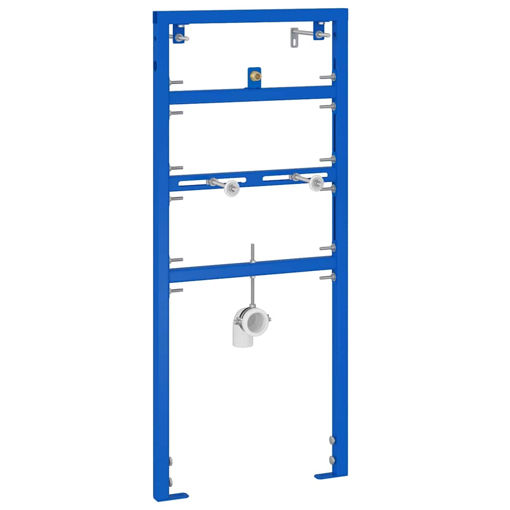 Supporto a Parete per Sistema di Urinatoio Blu 50 x 3 x 112 cm