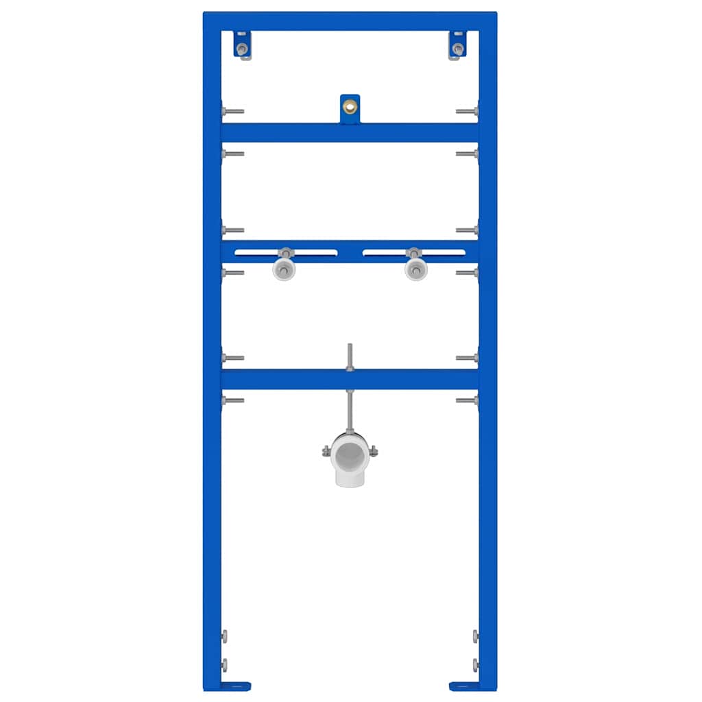Supporto a Parete per Sistema di Urinatoio Blu 50 x 3 x 112 cm