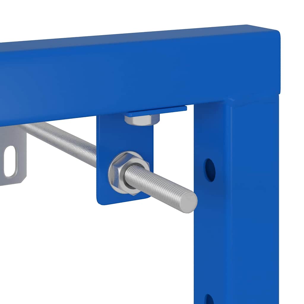 Supporto a Parete per Sistema di Urinatoio Blu 50 x 3 x 112 cm