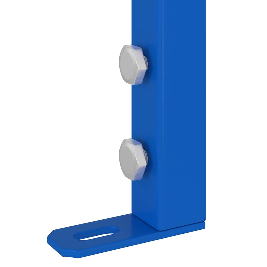 Supporto a Parete per Sistema di Urinatoio Blu 50 x 3 x 112 cm