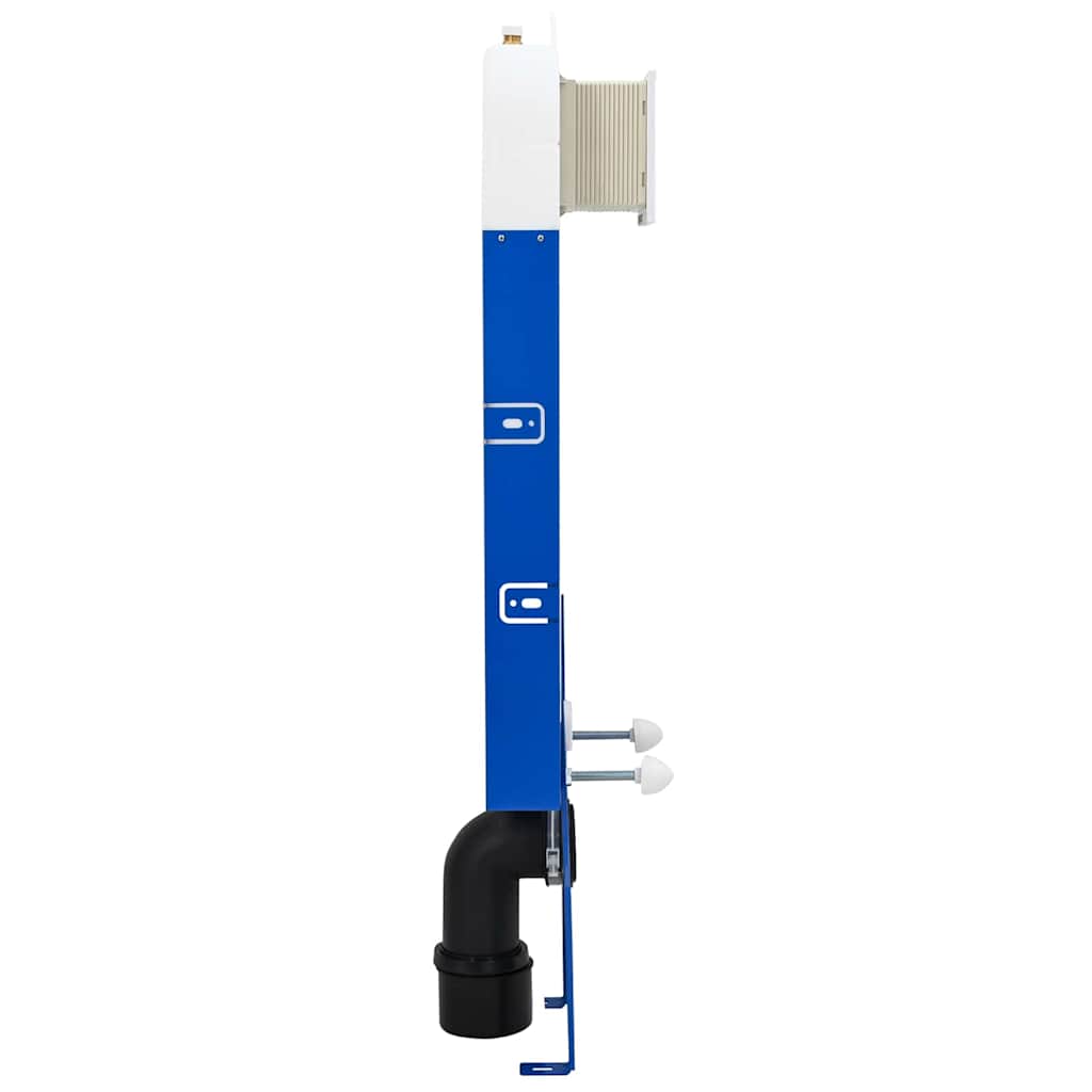 Telaio del Cistern Bianco 50 x 8 x 131 cm Acciaio