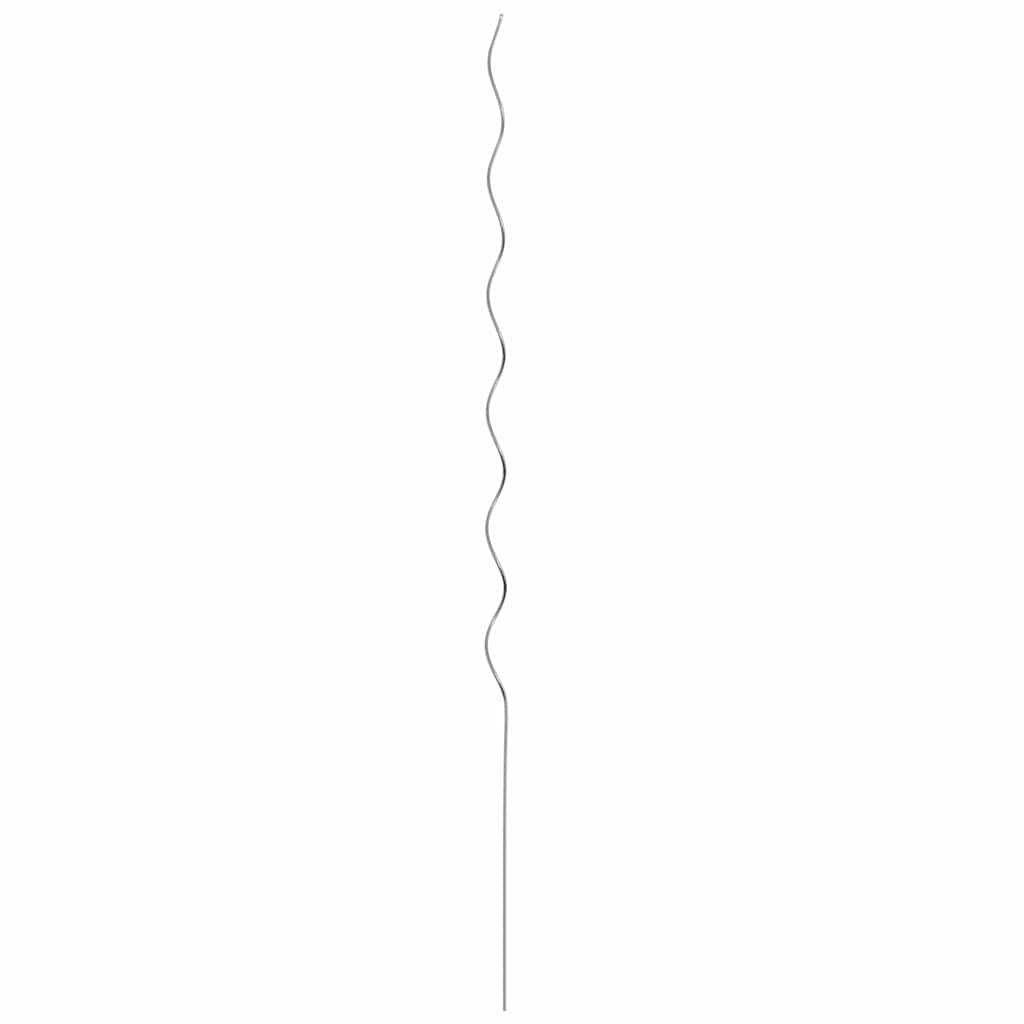 Supporto per piante 50 pz Argento 150 x 0,6 x 0,6 cm Acciaio
