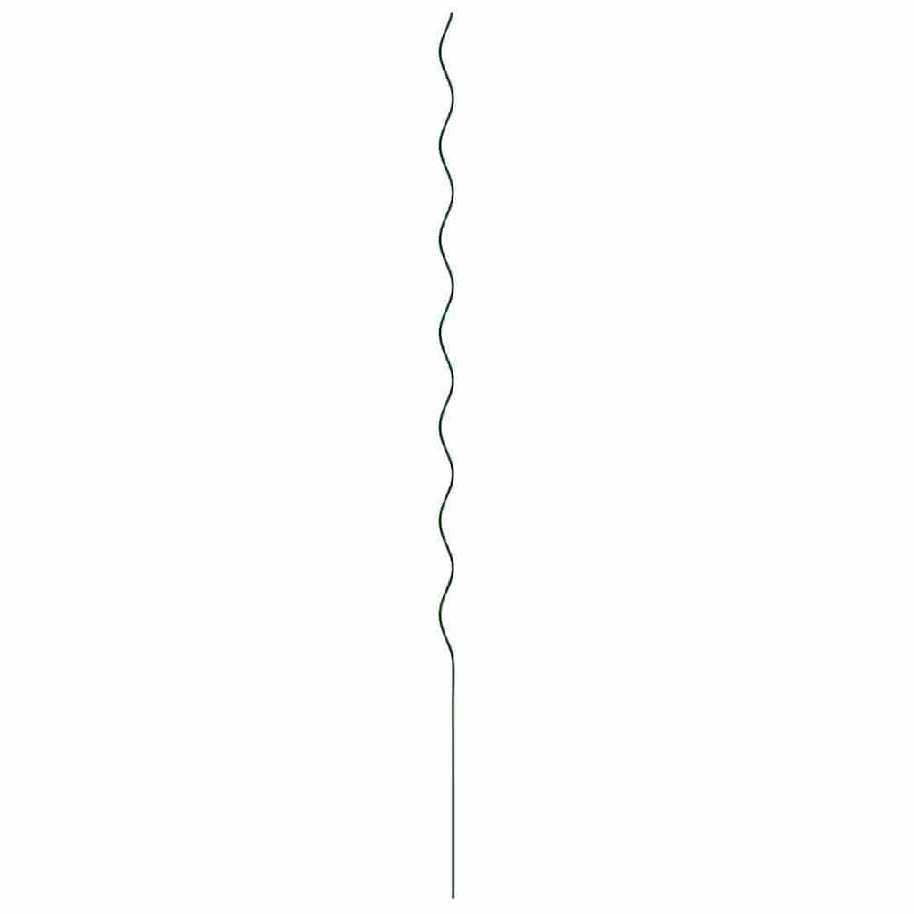 Supporto per piante 50 pz Verde 170 x 0,6 x 0,6 cm Acciaio