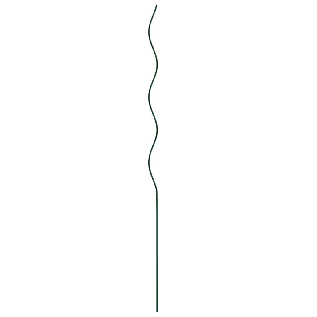 Supporto per piante 50 pz Verde 110 x 0.6 x 0.6 cm Acciaio