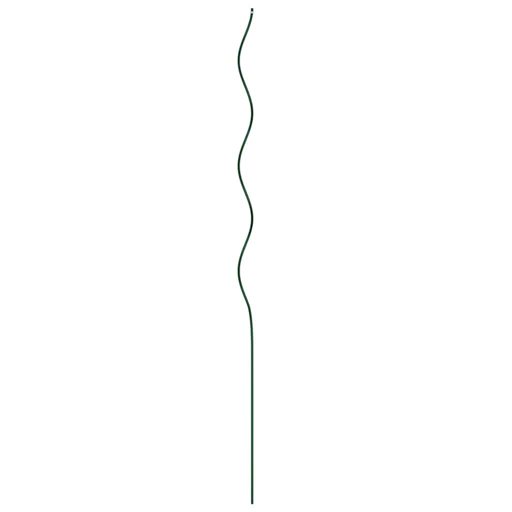 Supporto per piante 50 pz Verde 110 x 0.6 x 0.6 cm Acciaio
