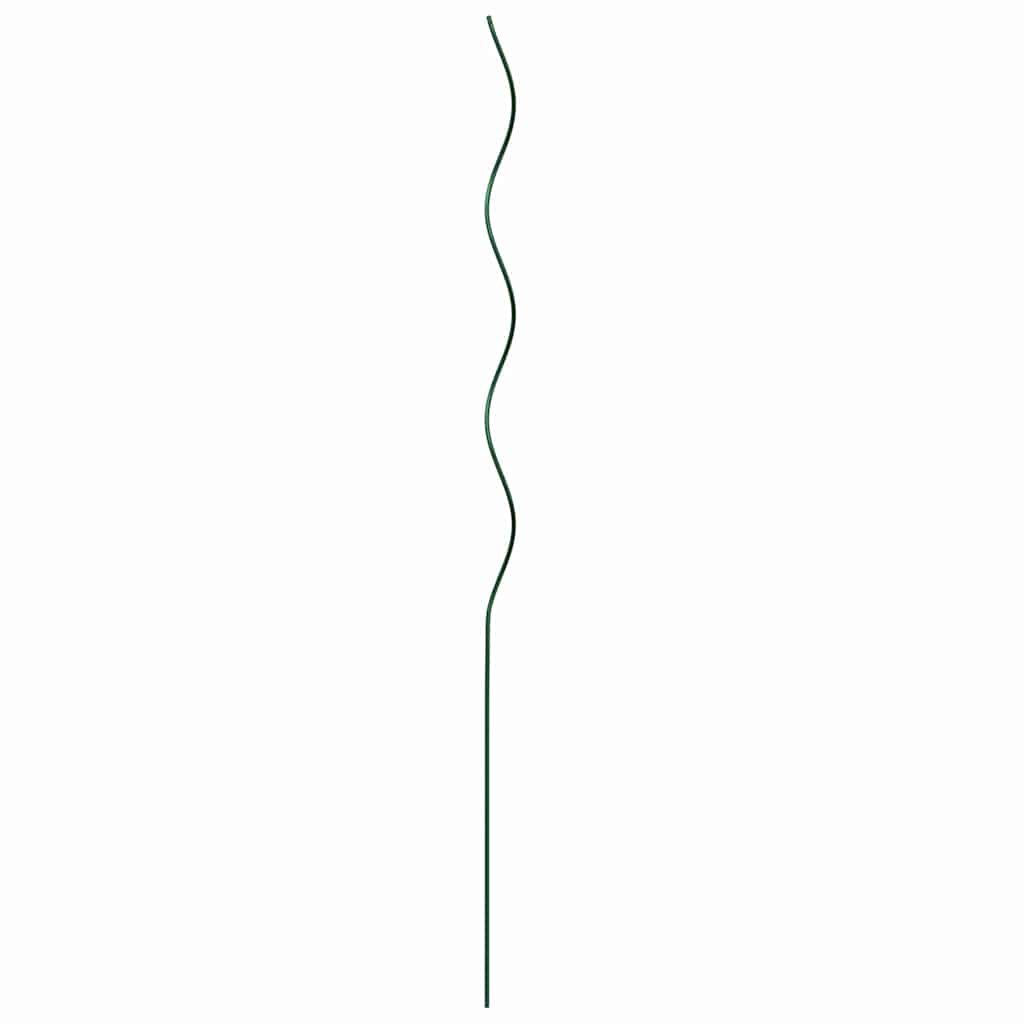Supporto per piante 50 pz Verde 110 x 0.6 x 0.6 cm Acciaio