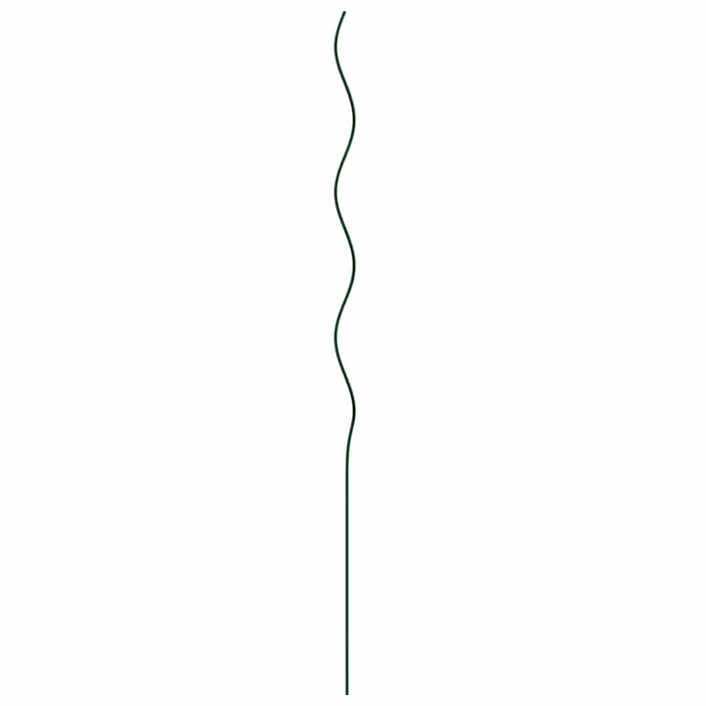 Supporto per piante 20 pz Verde 110 x 0.6 x 0.6 cm Acciaio