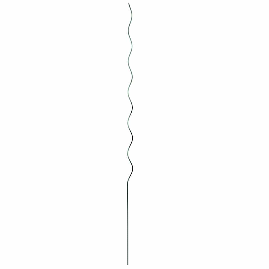 Supporto per piante 50 pz Verde 150 x 0,6 x 0,6 cm Acciaio
