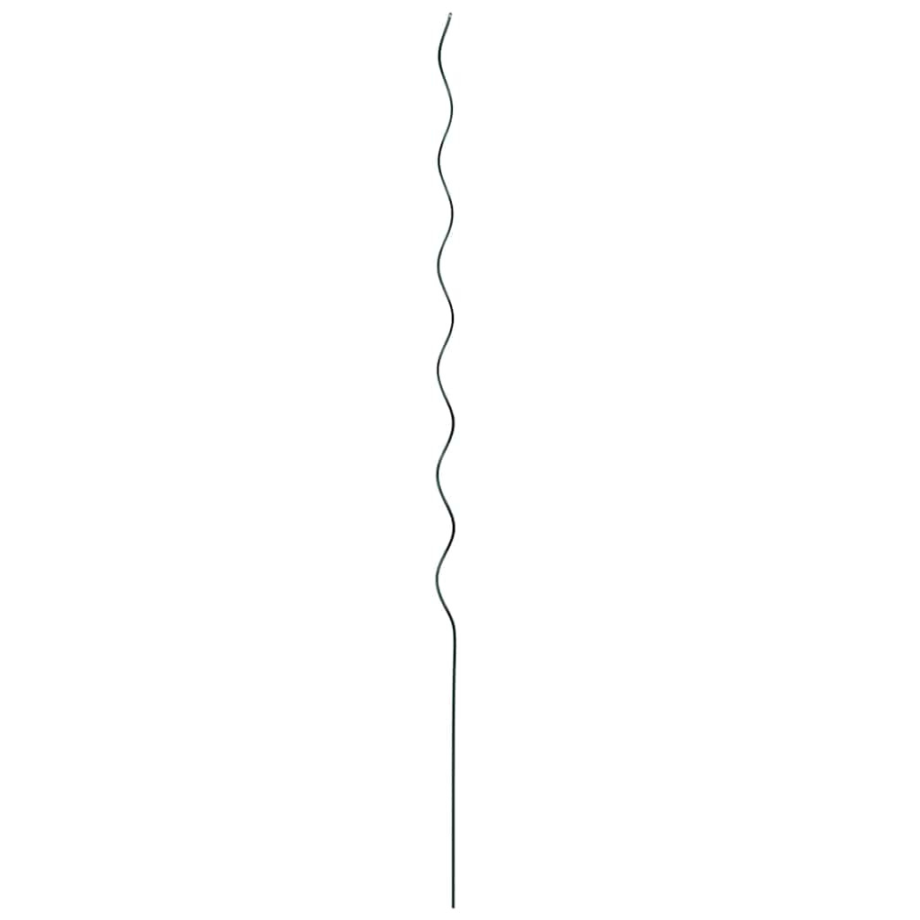 Supporto per piante 5 pz Verde 150 x 0,6 x 0,6 cm Acciaio