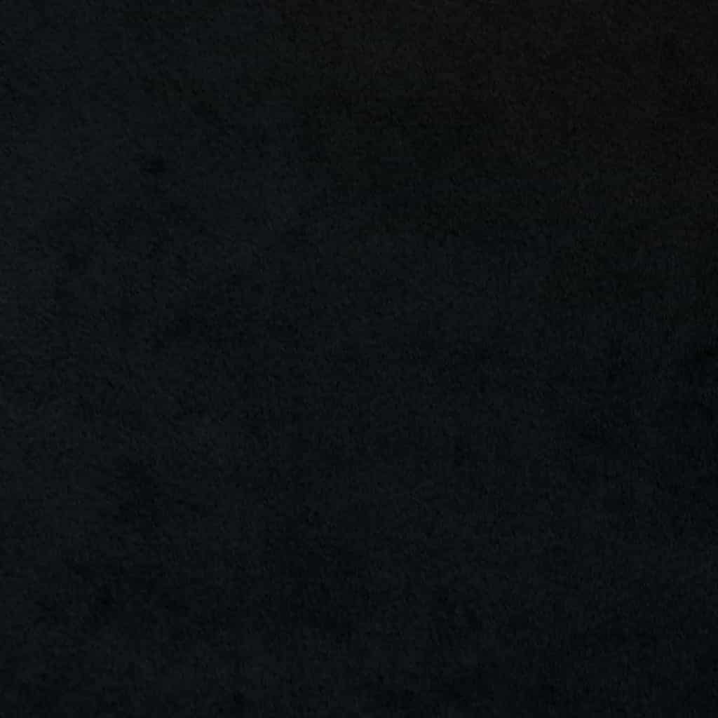 Tende 2 pz Nero 140 x 225 cm Velluto