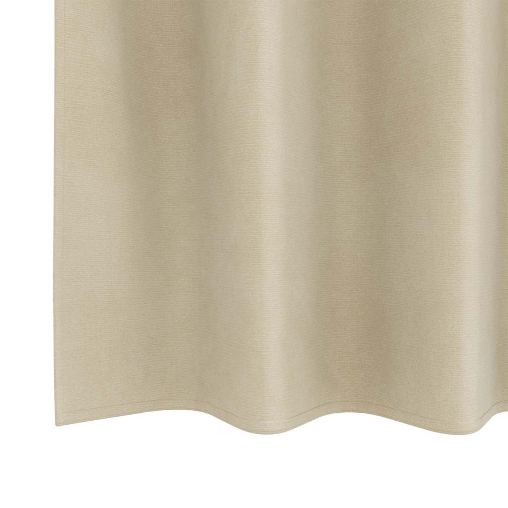 Tende 2 pz Crema 140 x 140 cm Velluto