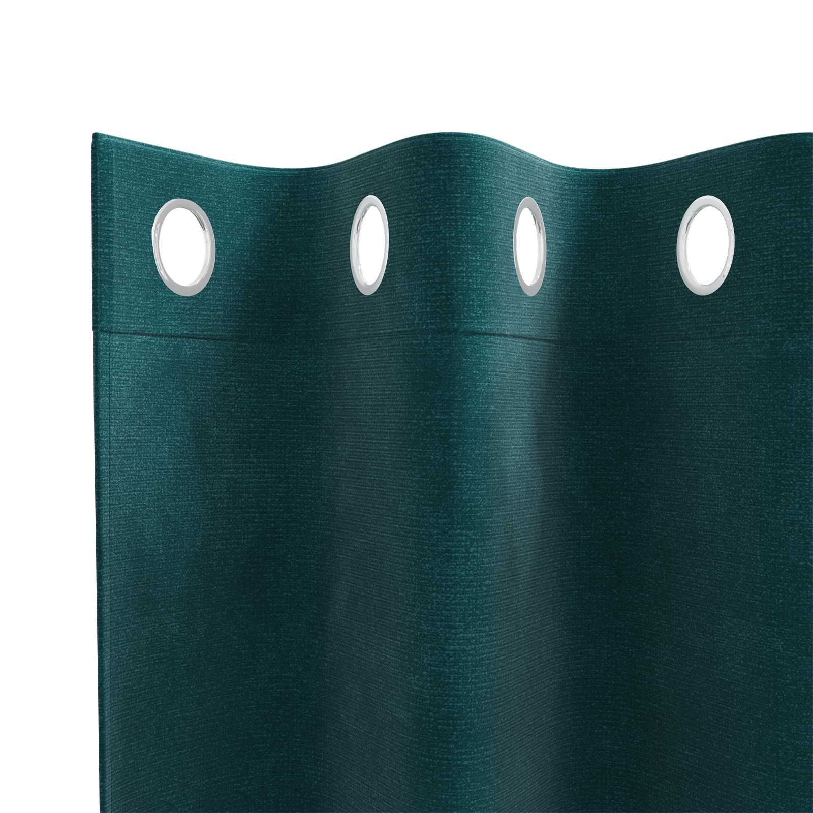 Tende 2 pz Verde Scuro 140 x 140 cm Velluto