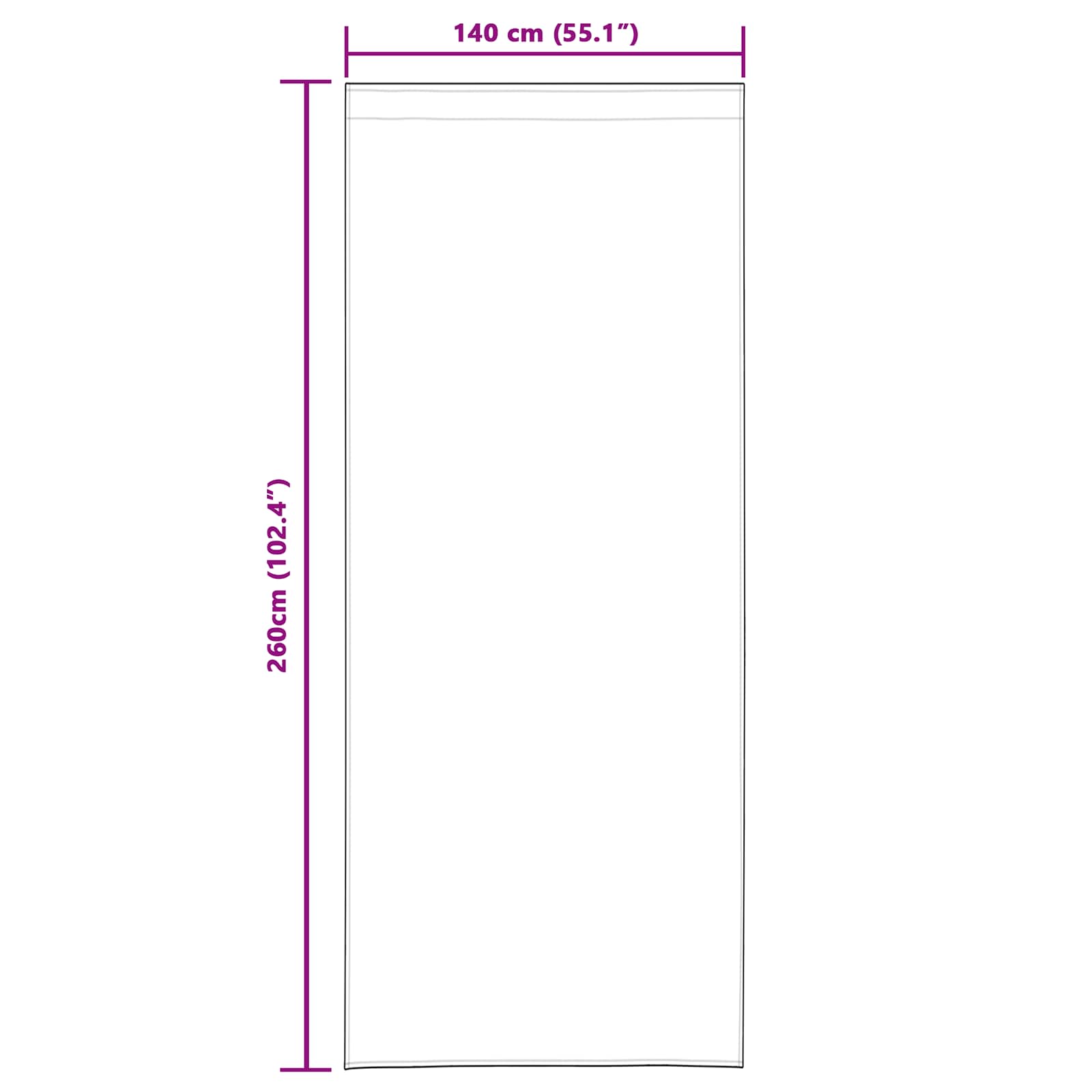 Tende 2 pz Verde Scuro 140 x 260 cm Velluto