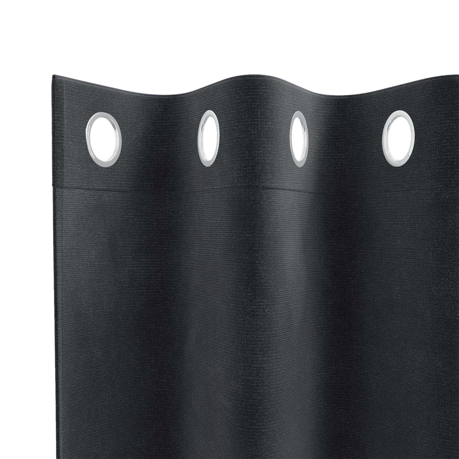 Tende 2 pz Grigio Scuro 140 x 245 cm Velluto