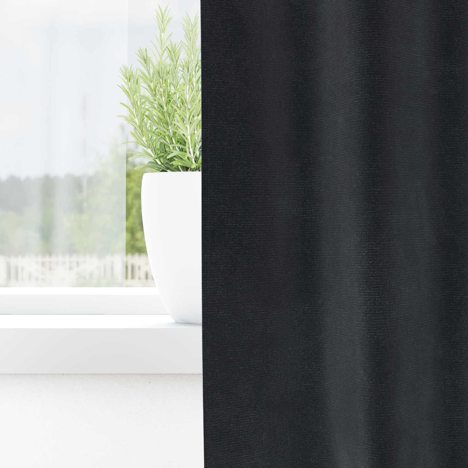 Tende 2 pz Grigio Scuro 140 x 175 cm Velluto